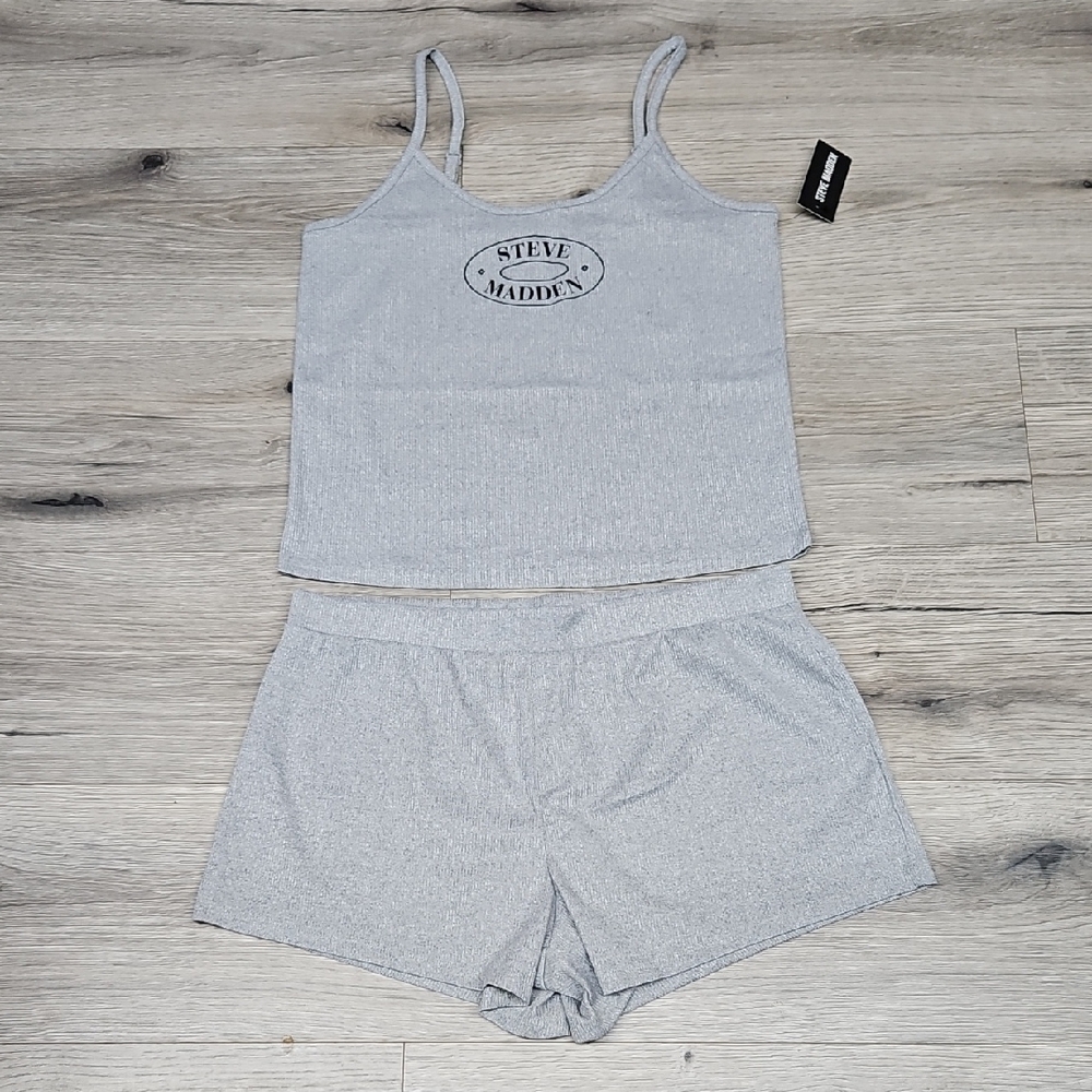 Steve Madden Light Gray Women's Pajama Set